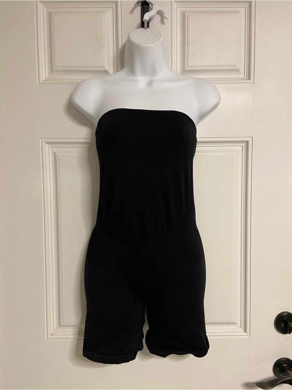 BLANQI Black EVERYDAY Strapless Tube Bodysuit Romper Shapewear